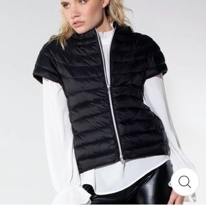 Cotes of London puff vest with short sleeves.